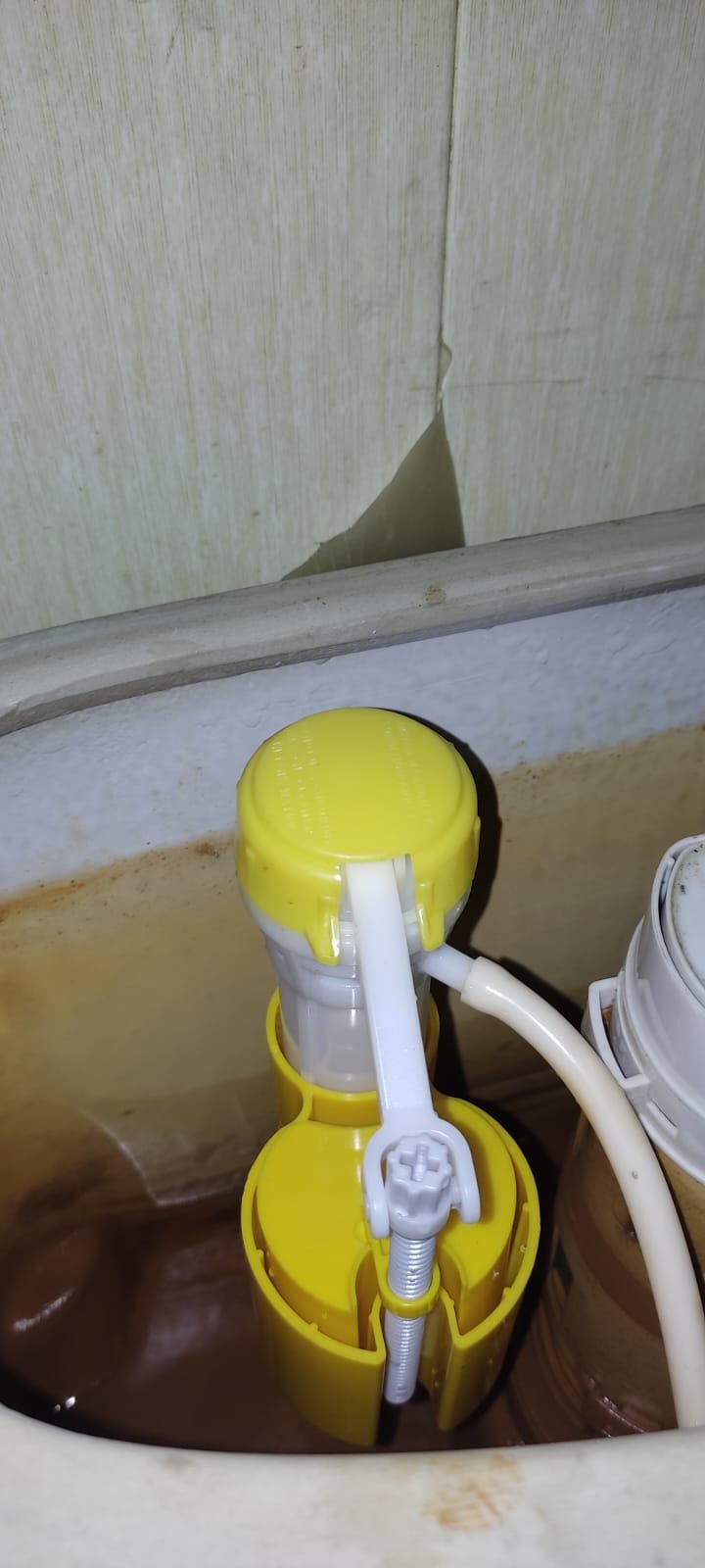 Toilet repair works